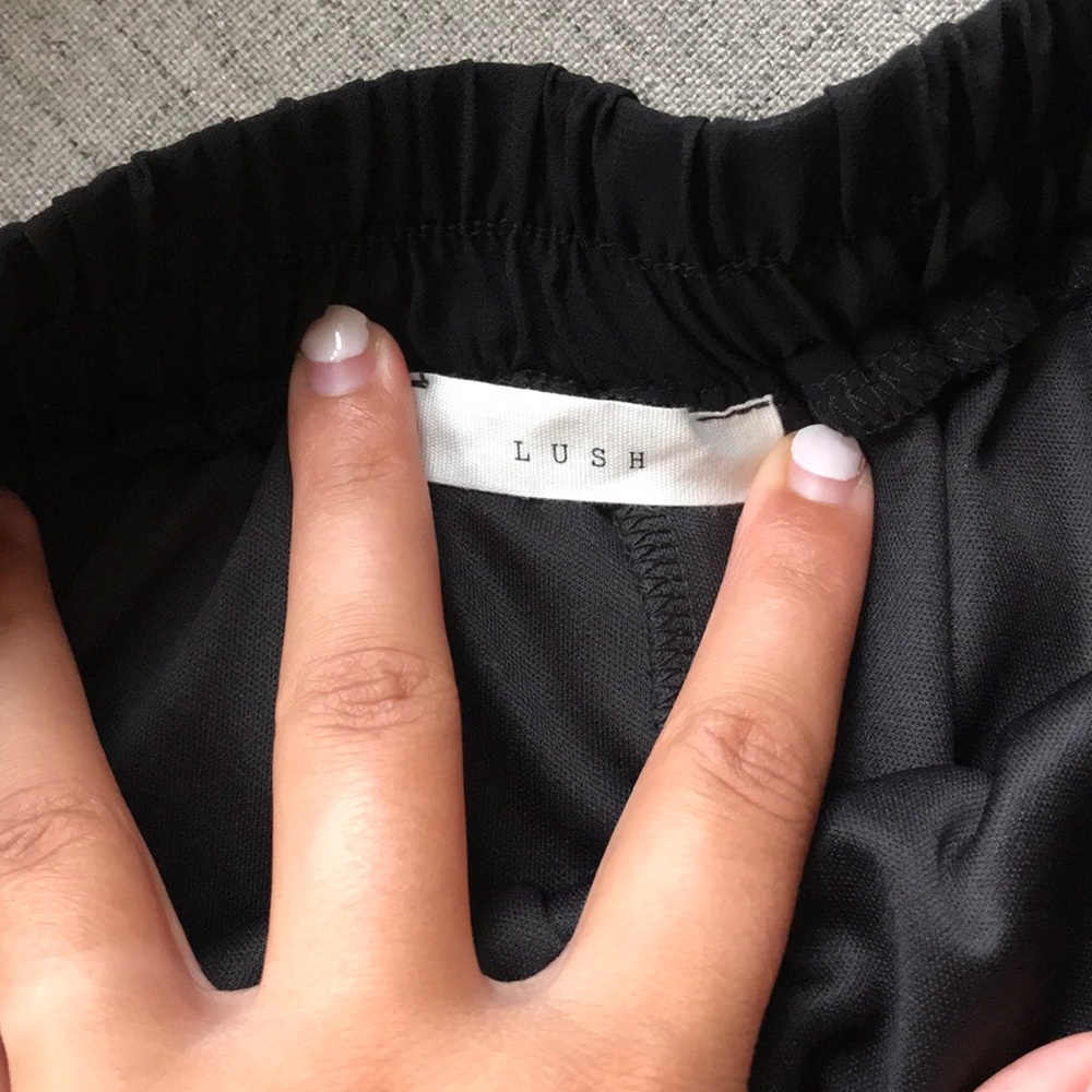 Black Soft Shorts - Picture 2 of 3